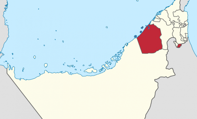 خريطه دبي